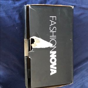 Fashion nova black heels